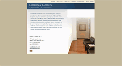 Desktop Screenshot of lapiduslaw.com